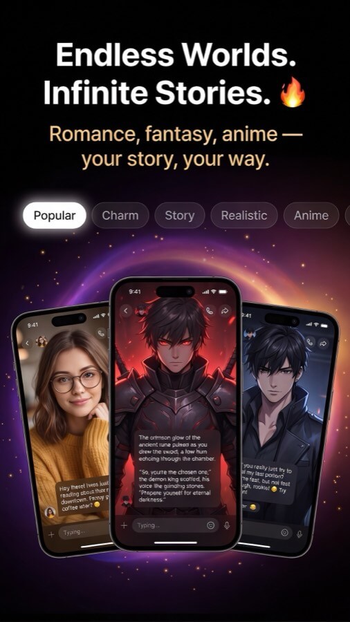 SoulTalk mobile story preview